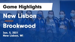 New Lisbon  vs Brookwood Game Highlights - Jan. 5, 2021
