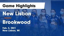 New Lisbon  vs Brookwood Game Highlights - Feb. 5, 2021