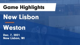 New Lisbon  vs Weston  Game Highlights - Dec. 7, 2021