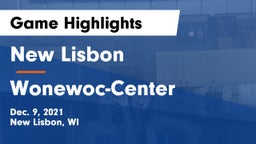 New Lisbon  vs Wonewoc-Center  Game Highlights - Dec. 9, 2021