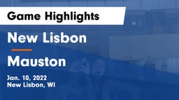 New Lisbon  vs Mauston  Game Highlights - Jan. 10, 2022