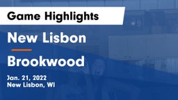 New Lisbon  vs Brookwood Game Highlights - Jan. 21, 2022