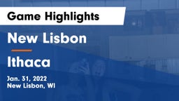 New Lisbon  vs Ithaca Game Highlights - Jan. 31, 2022