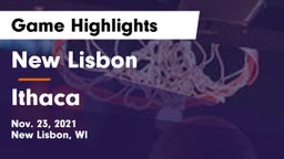 New Lisbon  vs Ithaca Game Highlights - Nov. 23, 2021