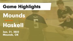 Mounds  vs Haskell  Game Highlights - Jan. 21, 2022