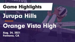 Jurupa Hills  vs Orange Vista High Game Highlights - Aug. 24, 2021