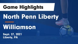 North Penn Liberty  vs Williamson Game Highlights - Sept. 27, 2021