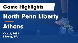 North Penn Liberty  vs Athens  Game Highlights - Oct. 2, 2021