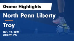 North Penn Liberty  vs Troy  Game Highlights - Oct. 12, 2021