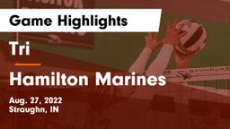 Tri  vs Hamilton Marines Game Highlights - Aug. 27, 2022