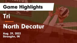 Tri  vs North Decatur  Game Highlights - Aug. 29, 2022