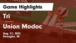Tri  vs Union Modoc Game Highlights - Aug. 31, 2022
