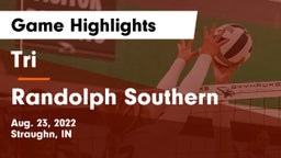 Tri  vs Randolph Southern Game Highlights - Aug. 23, 2022