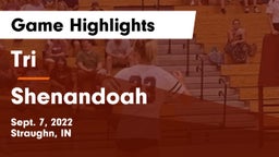 Tri  vs Shenandoah  Game Highlights - Sept. 7, 2022
