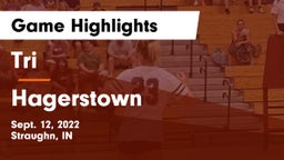 Tri  vs Hagerstown  Game Highlights - Sept. 12, 2022