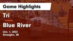 Tri  vs Blue River Game Highlights - Oct. 1, 2022