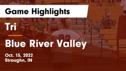 Tri  vs Blue River Valley  Game Highlights - Oct. 15, 2022