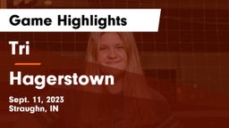 Tri  vs Hagerstown  Game Highlights - Sept. 11, 2023