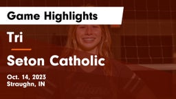 Tri  vs Seton Catholic  Game Highlights - Oct. 14, 2023