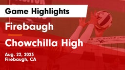 Firebaugh  vs Chowchilla High Game Highlights - Aug. 22, 2023