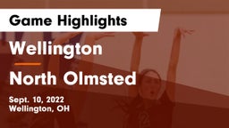 Wellington  vs North Olmsted  Game Highlights - Sept. 10, 2022