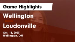 Wellington  vs Loudonville  Game Highlights - Oct. 18, 2023