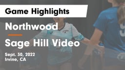 Northwood  vs Sage Hill Video Game Highlights - Sept. 30, 2022