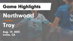 Northwood  vs Troy  Game Highlights - Aug. 19, 2023