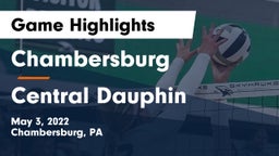 Chambersburg  vs Central Dauphin  Game Highlights - May 3, 2022