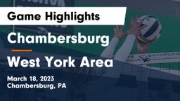 Chambersburg  vs West York Area  Game Highlights - March 18, 2023