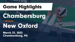 Chambersburg  vs New Oxford  Game Highlights - March 22, 2023