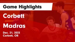 Corbett  vs Madras  Game Highlights - Dec. 21, 2023