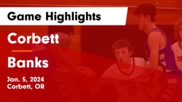 Corbett  vs Banks  Game Highlights - Jan. 5, 2024