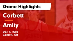 Corbett  vs Amity  Game Highlights - Dec. 5, 2023