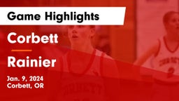 Corbett  vs Rainier  Game Highlights - Jan. 9, 2024