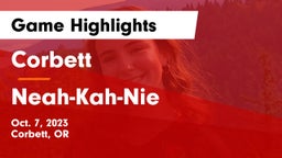 Corbett  vs Neah-Kah-Nie Game Highlights - Oct. 7, 2023