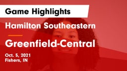 Hamilton Southeastern  vs Greenfield-Central  Game Highlights - Oct. 5, 2021