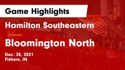 Hamilton Southeastern  vs Bloomington North  Game Highlights - Dec. 28, 2021