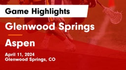 Glenwood Springs  vs Aspen  Game Highlights - April 11, 2024