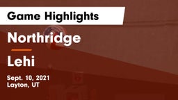 Northridge  vs Lehi  Game Highlights - Sept. 10, 2021