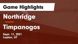Northridge  vs Timpanogos  Game Highlights - Sept. 11, 2021
