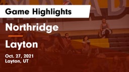 Northridge  vs Layton Game Highlights - Oct. 27, 2021