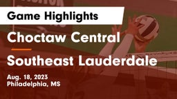 Choctaw Central  vs Southeast Lauderdale Game Highlights - Aug. 18, 2023