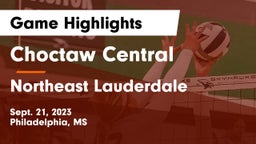 Choctaw Central  vs Northeast Lauderdale  Game Highlights - Sept. 21, 2023