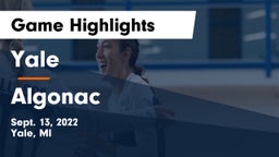Yale  vs Algonac  Game Highlights - Sept. 13, 2022