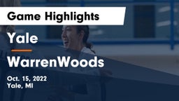 Yale  vs WarrenWoods Game Highlights - Oct. 15, 2022