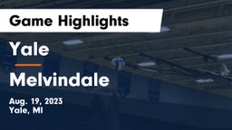 Yale  vs Melvindale Game Highlights - Aug. 19, 2023