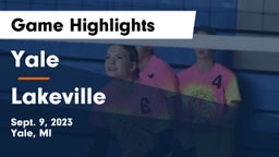 Yale  vs Lakeville  Game Highlights - Sept. 9, 2023