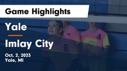 Yale  vs Imlay City  Game Highlights - Oct. 2, 2023