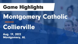 Montgomery Catholic  vs Collierville  Game Highlights - Aug. 19, 2022